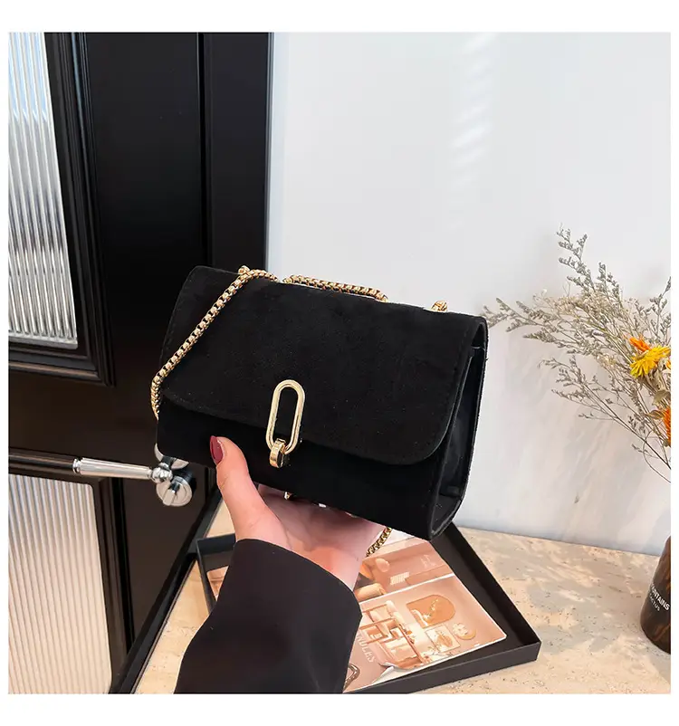 Brown French Style Shoulder Bag for Women 2024 - Image 4