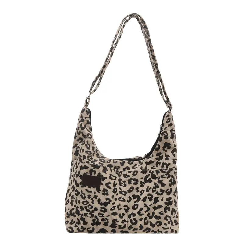 Leopard Tote Bag Large Capacity Underarm Shoulder Bag - Image 2