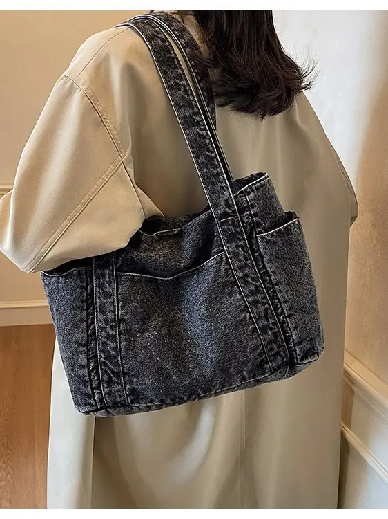 Denim Crossbody Bag Women 2025 Large Capacity