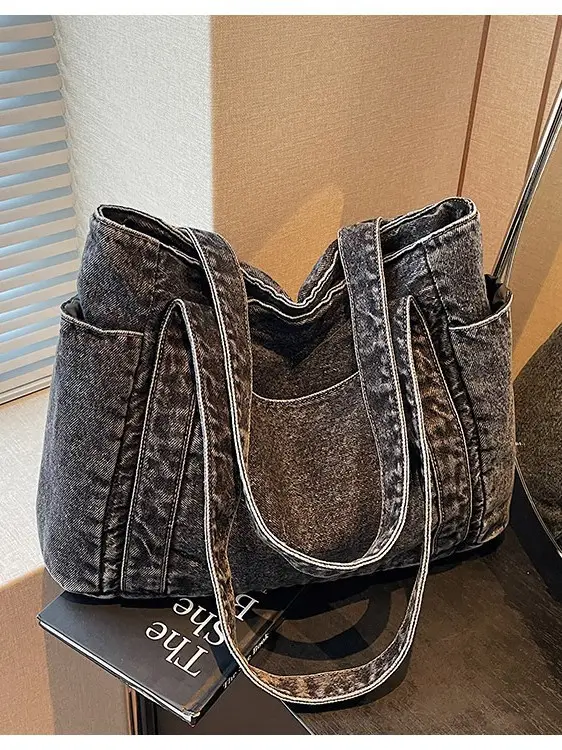 Denim Crossbody Bag Women 2025 Large Capacity