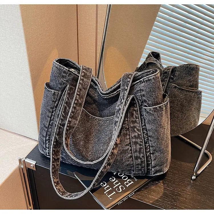 Denim Crossbody Bag Women 2025 Large Capacity — feature 12