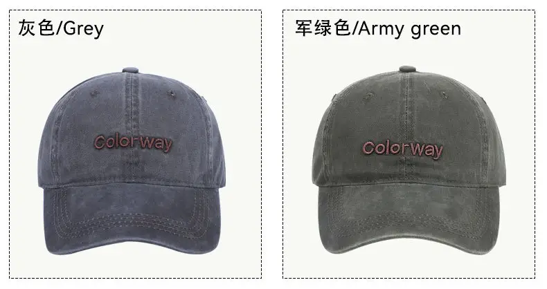 English Embroidered Baseball Cap Unisex Soft Top — feature 10