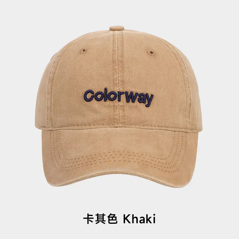 English Embroidered Baseball Cap Unisex Soft Top - Image 4