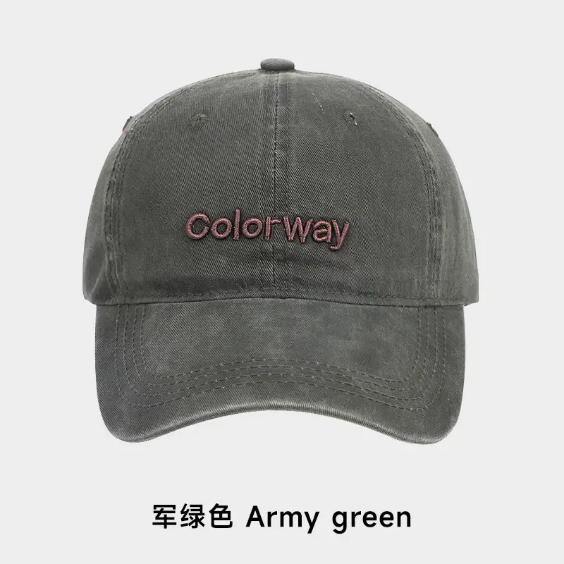 English Embroidered Baseball Cap Unisex Soft Top - Image 5