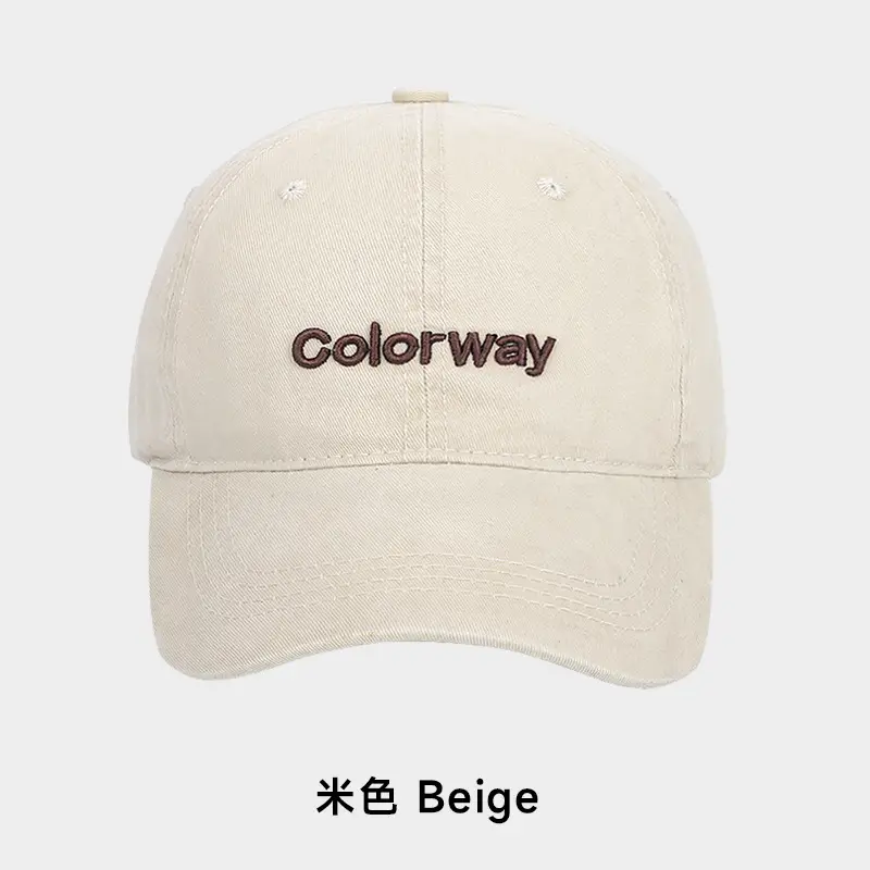 English Embroidered Baseball Cap Unisex Soft Top - Image 6