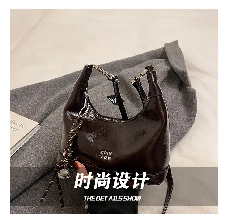 Black Retro Handbag Women's 2025 New — feature 6