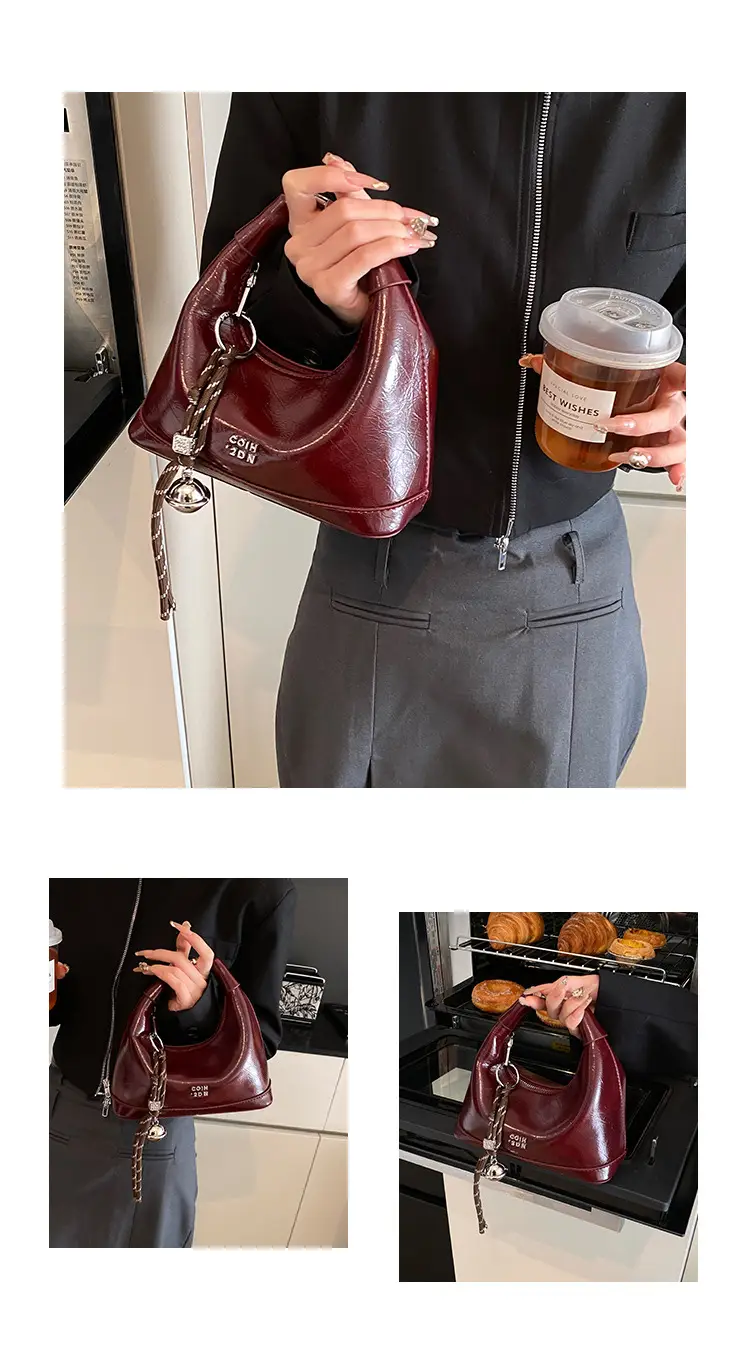 Black Retro Handbag Women's 2025 New — feature 9