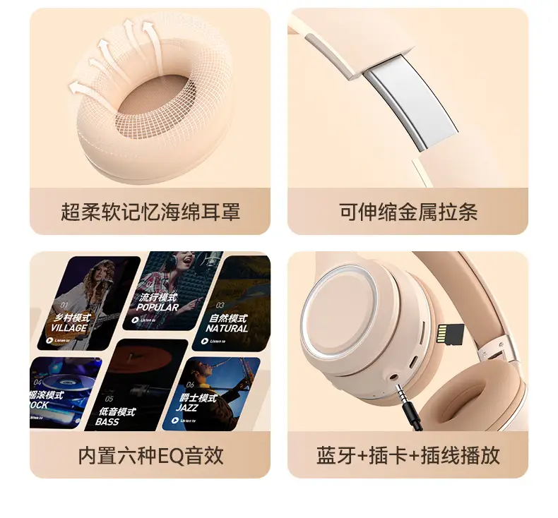Wireless Bluetooth Headset for Gaming & Mobile Use β feature 5
