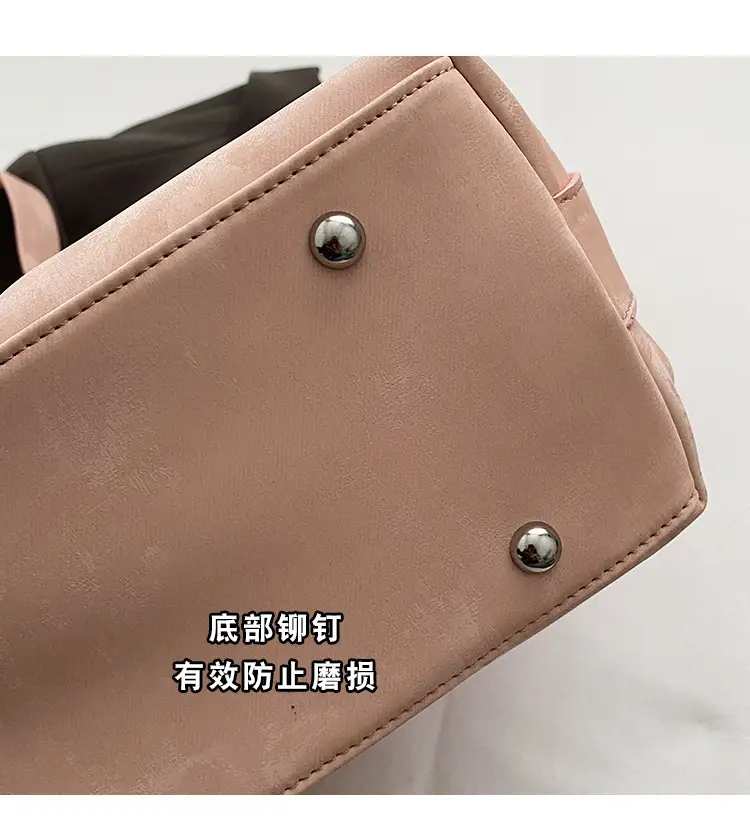 Women's Black Velvet Crossbody Bag Large Capacity — feature 8