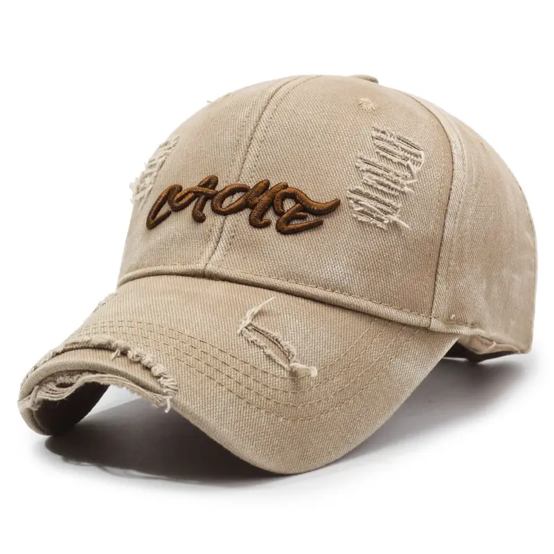 Vintage Washed Blue Baseball Cap for Men Women - Image 4