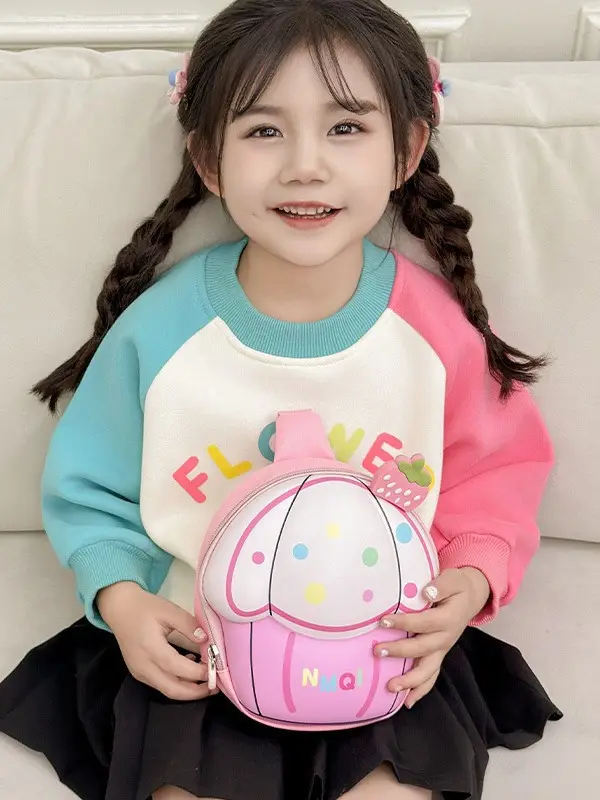 Super Cute Cartoon Eggshell Shoulder Bag for Kids - Image 7
