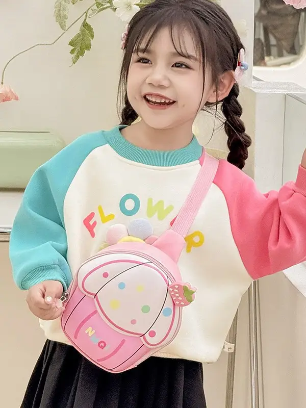Super Cute Cartoon Eggshell Shoulder Bag for Kids - Image 8