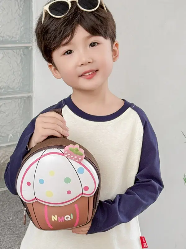 Super Cute Cartoon Eggshell Shoulder Bag for Kids - Image 9