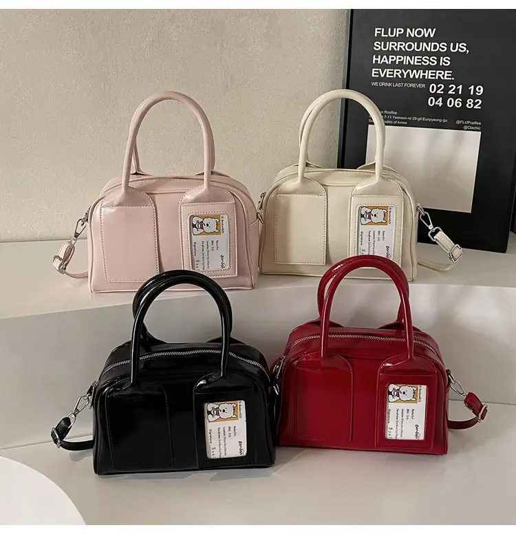 Red High-end Shoulder Crossbody Bag for Women — feature 12