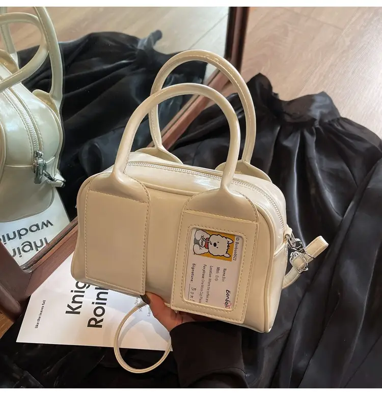 Red High-end Shoulder Crossbody Bag for Women — feature 15