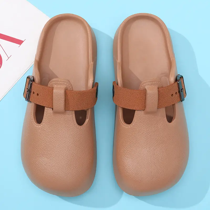 Birkan Shoes Women's Summer Outer Wear New Thick Bottom Header Slip-resistant EVA Non-stinky Foot Breathable Non-slip Beach Slippers - Image 7