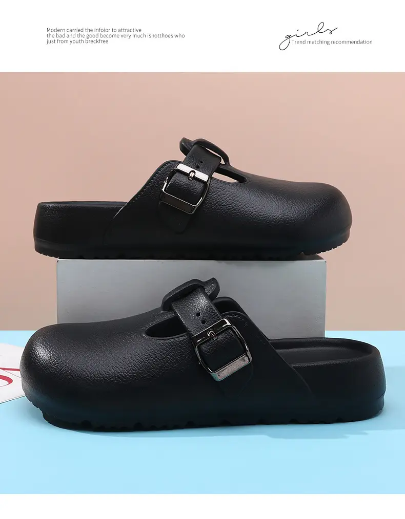 Birkan Shoes Women's Summer Outer Wear New Thick Bottom Header Slip-resistant EVA Non-stinky Foot Breathable Non-slip Beach Slippers — feature 20