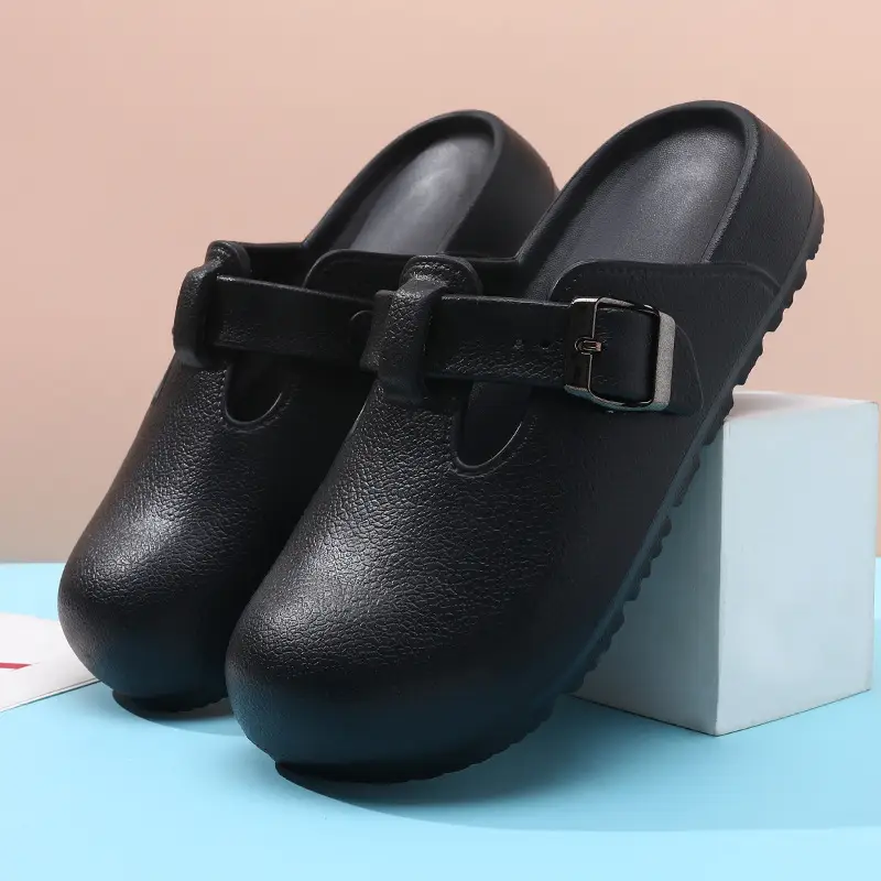 Birkan Shoes Women's Summer Outer Wear New Thick Bottom Header Slip-resistant EVA Non-stinky Foot Breathable Non-slip Beach Slippers - Image 2