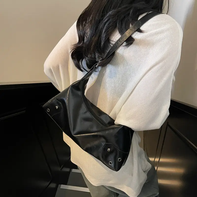 Korean Style Motorcycle Bag Women 2025 Spring - Image 6