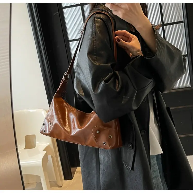 Korean Style Motorcycle Bag Women 2025 Spring — feature 11