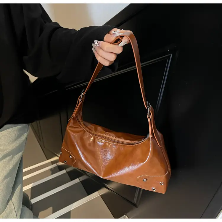 Korean Style Motorcycle Bag Women 2025 Spring — feature 18