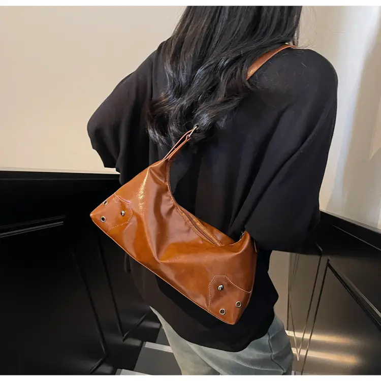Korean Style Motorcycle Bag Women 2025 Spring — feature 19