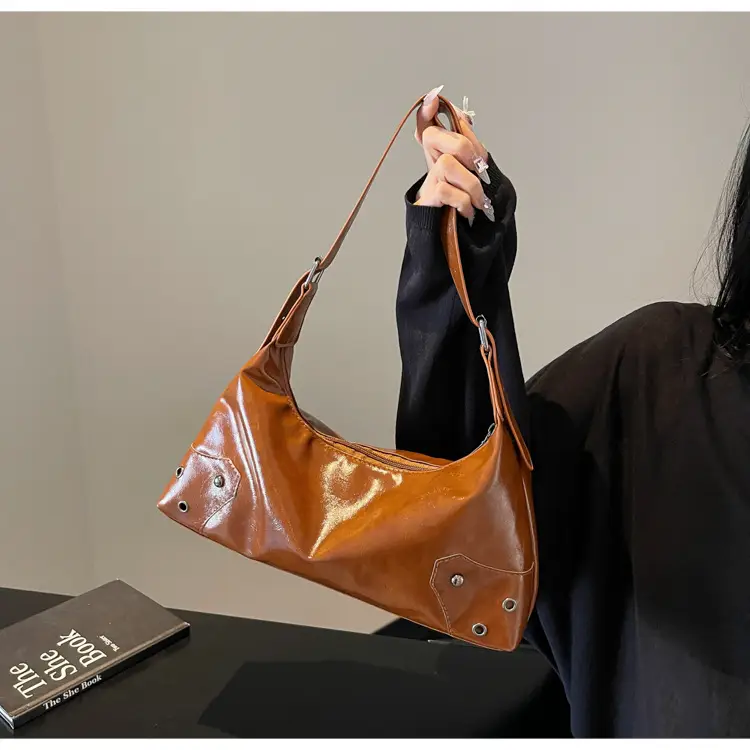 Korean Style Motorcycle Bag Women 2025 Spring — feature 20