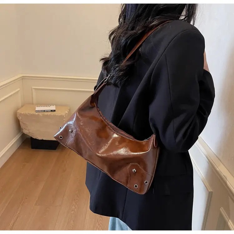 Korean Style Motorcycle Bag Women 2025 Spring — feature 9