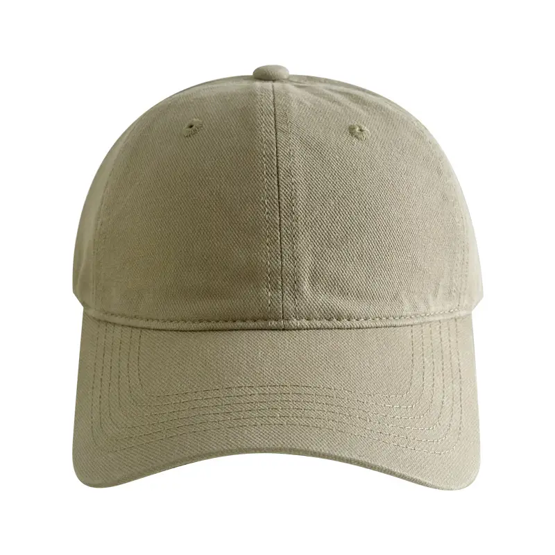 Beige Embroidered Baseball Cap for Men Women - Image 12