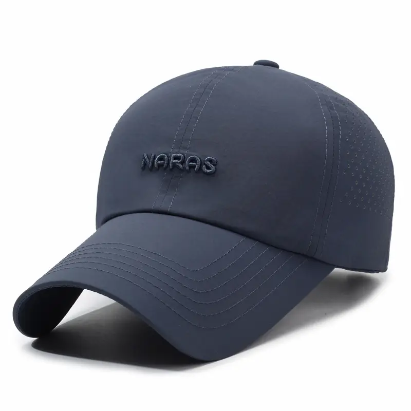 Naros Men's Grey Polo Cap with Logo - Image 13