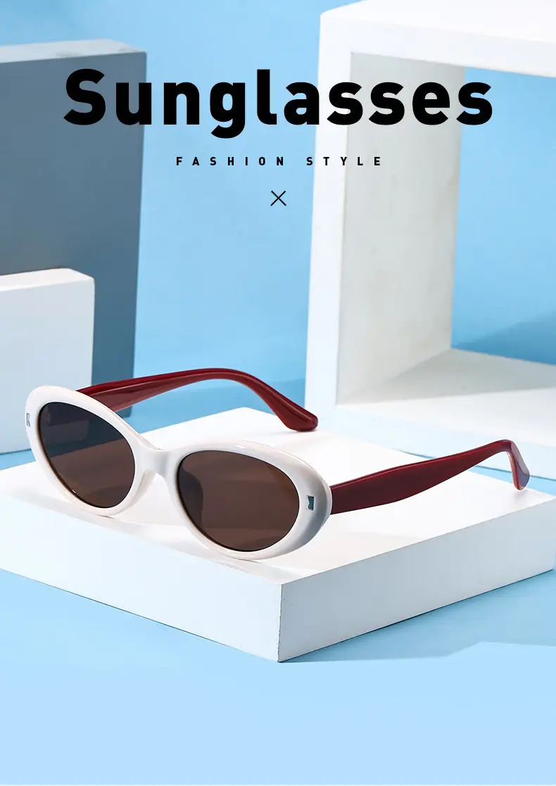 Retro Cat-Eye Sunglasses Women High End Foldable — feature 1