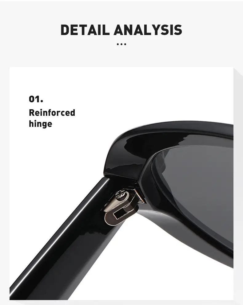 Retro Cat-Eye Sunglasses Women High End Foldable — feature 3