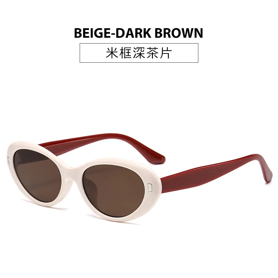 Retro Cat-Eye Sunglasses Women High End Foldable