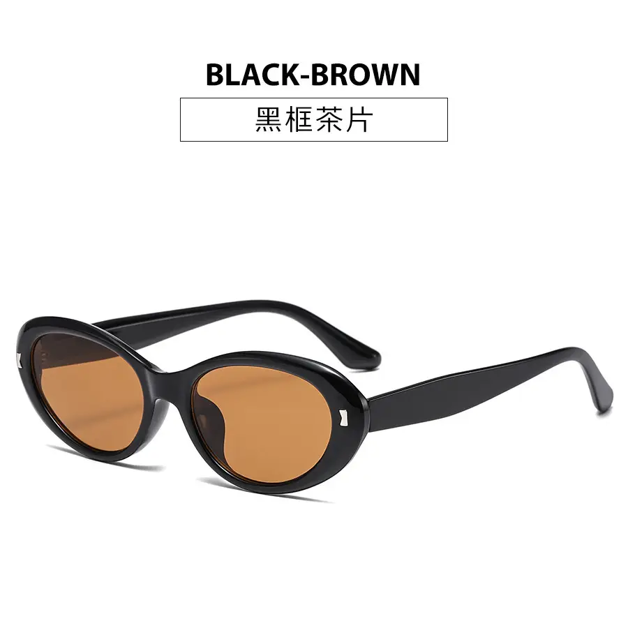 Retro Cat-Eye Sunglasses Women High End Foldable - Image 3