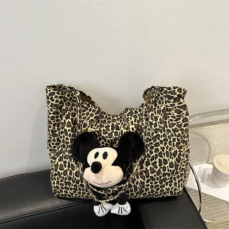 Leopard Print Women's Large Capacity Shoulder Bag — feature 13