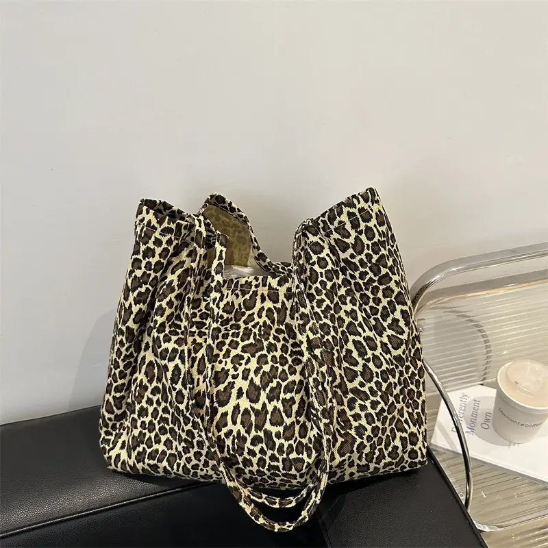 Leopard Print Women's Large Capacity Shoulder Bag — feature 14