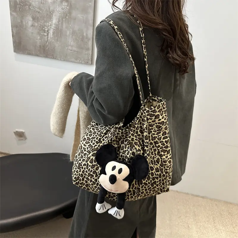 Leopard Print Women's Large Capacity Shoulder Bag — feature 26