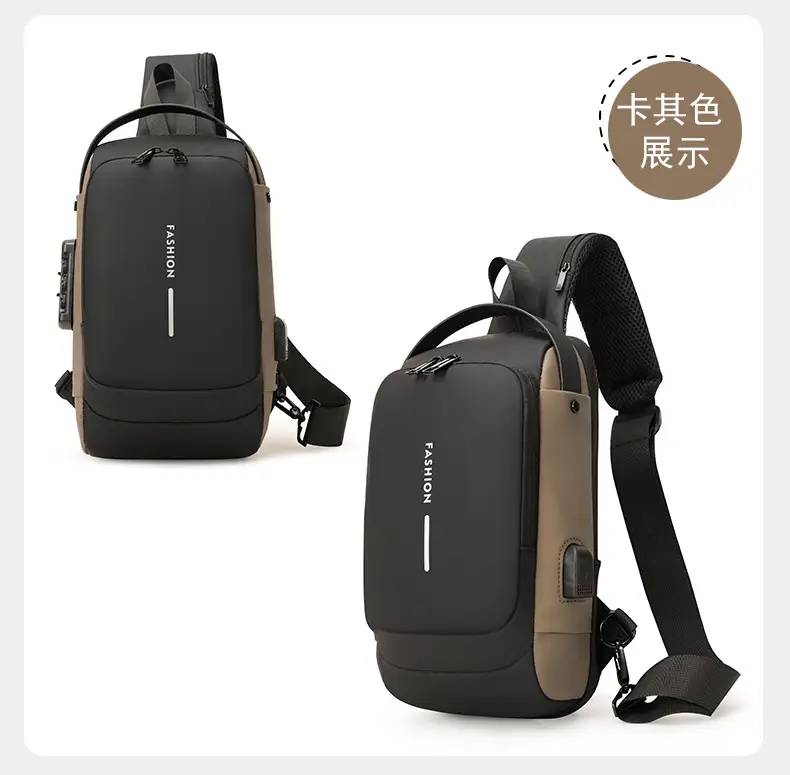 Men's USB Charging Crossbody Bag with Password Lock — feature 15