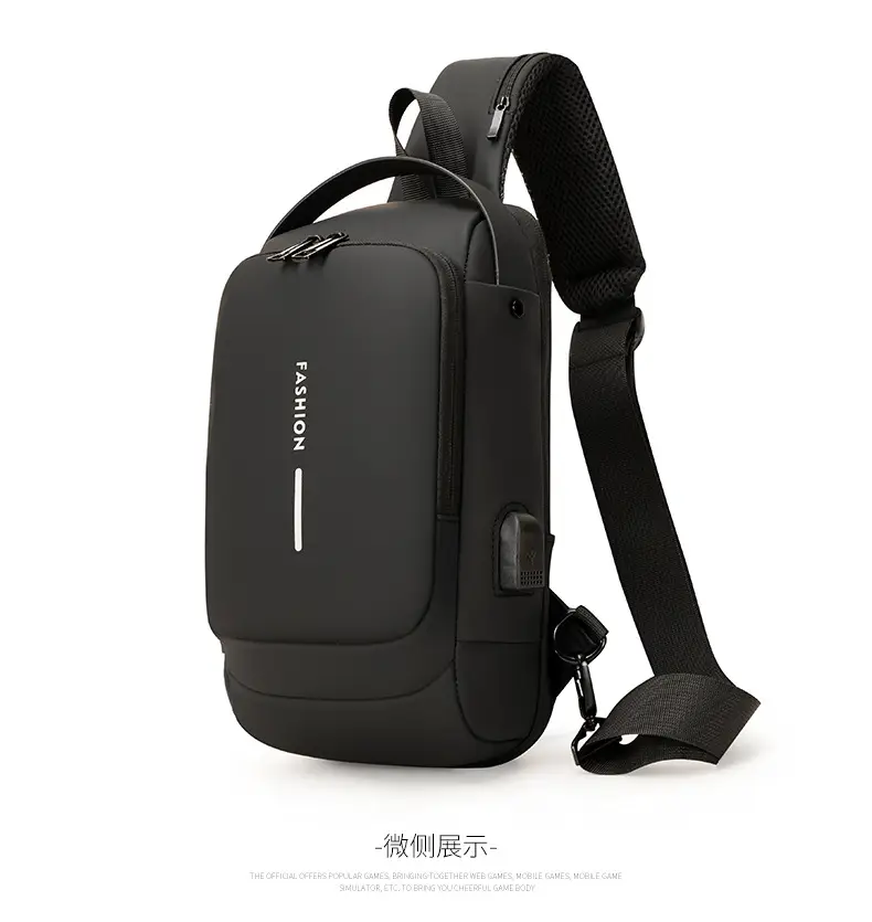 Men's USB Charging Crossbody Bag with Password Lock — feature 20