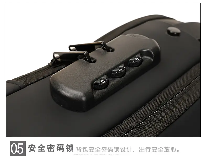 Men's USB Charging Crossbody Bag with Password Lock — feature 28