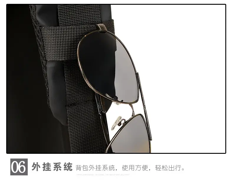 Men's USB Charging Crossbody Bag with Password Lock — feature 29