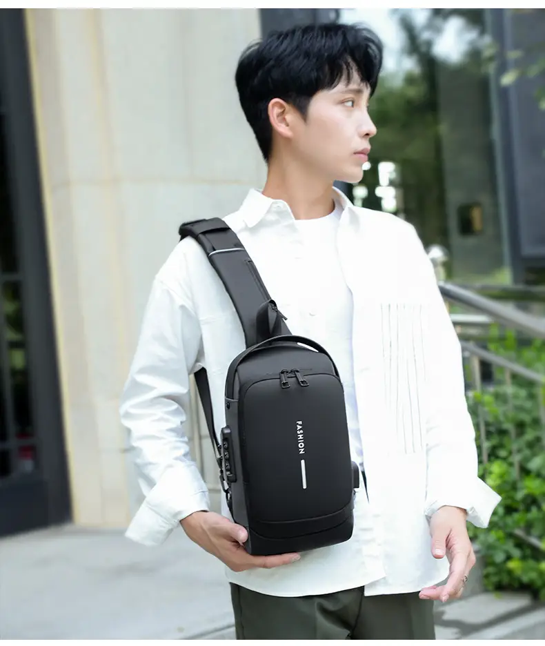 Men's USB Charging Crossbody Bag with Password Lock — feature 32