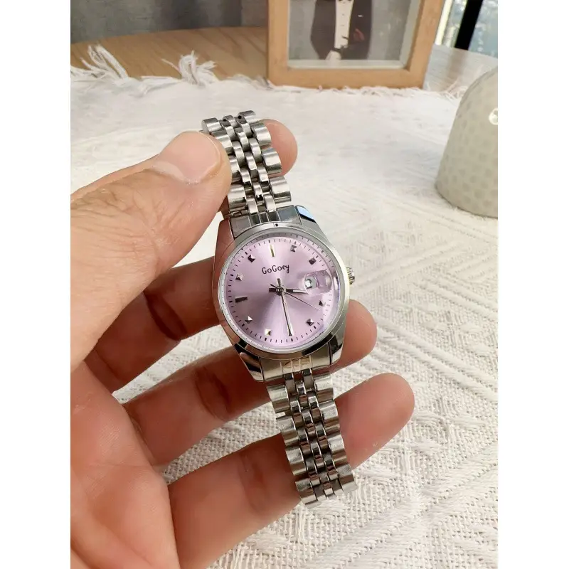 Advanced Sense Women's Watch Light Luxury Artistic Mori Small and Exquisite Watch Fashion Calendar Steel Band Women's Watch - Image 4