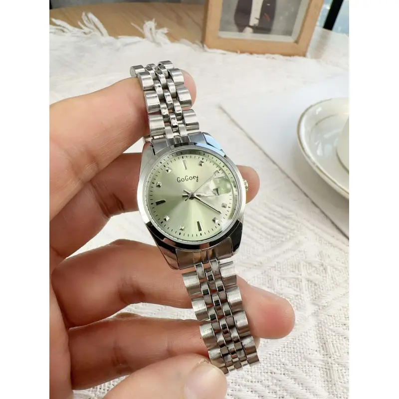 Advanced Sense Women's Watch Light Luxury Artistic Mori Small and Exquisite Watch Fashion Calendar Steel Band Women's Watch - Image 5