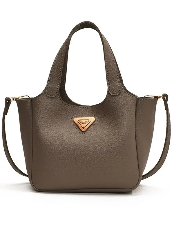 Women's Black Leather Shoulder Crossbody Bag 2025 New Arrival - Image 11