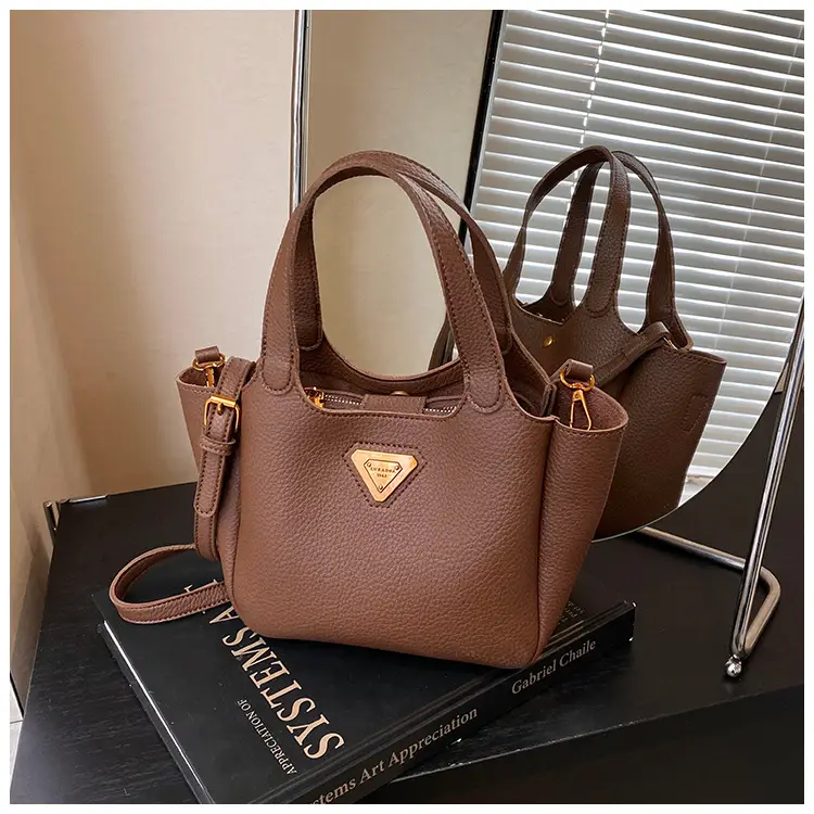 Women's Black Leather Shoulder Crossbody Bag 2025 New Arrival — feature 27