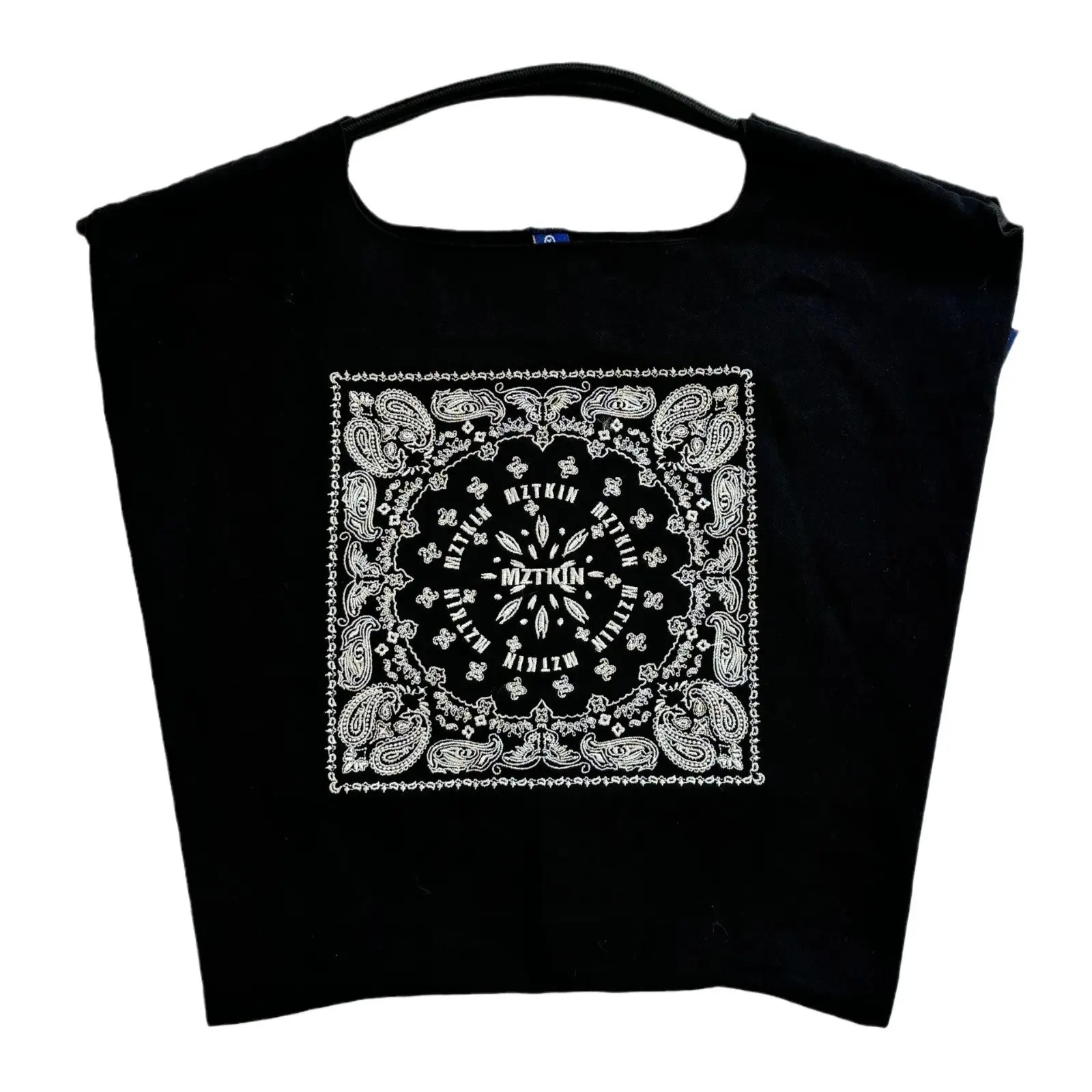 Exquisite Embroidered Nylon Shopping Bag for Women - Image 13