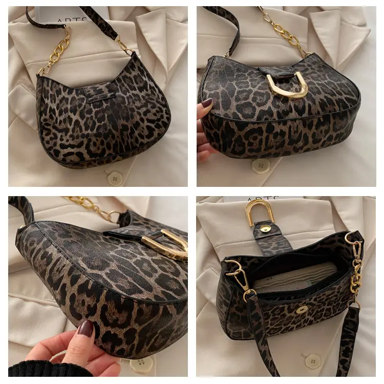 Leopard Print Large Capacity Crossbody Bag Women — feature 8