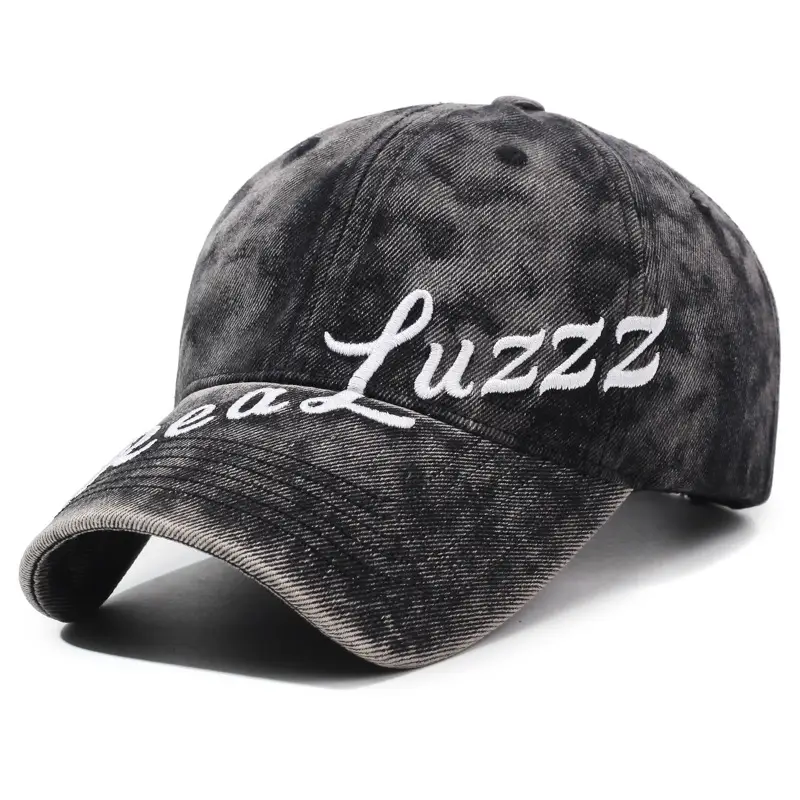 Men's Vintage Washed Letter Embroidered Cap - Image 10