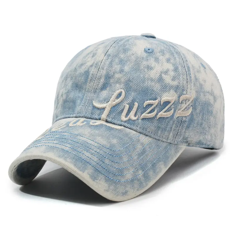 Men's Vintage Washed Letter Embroidered Cap - Image 4